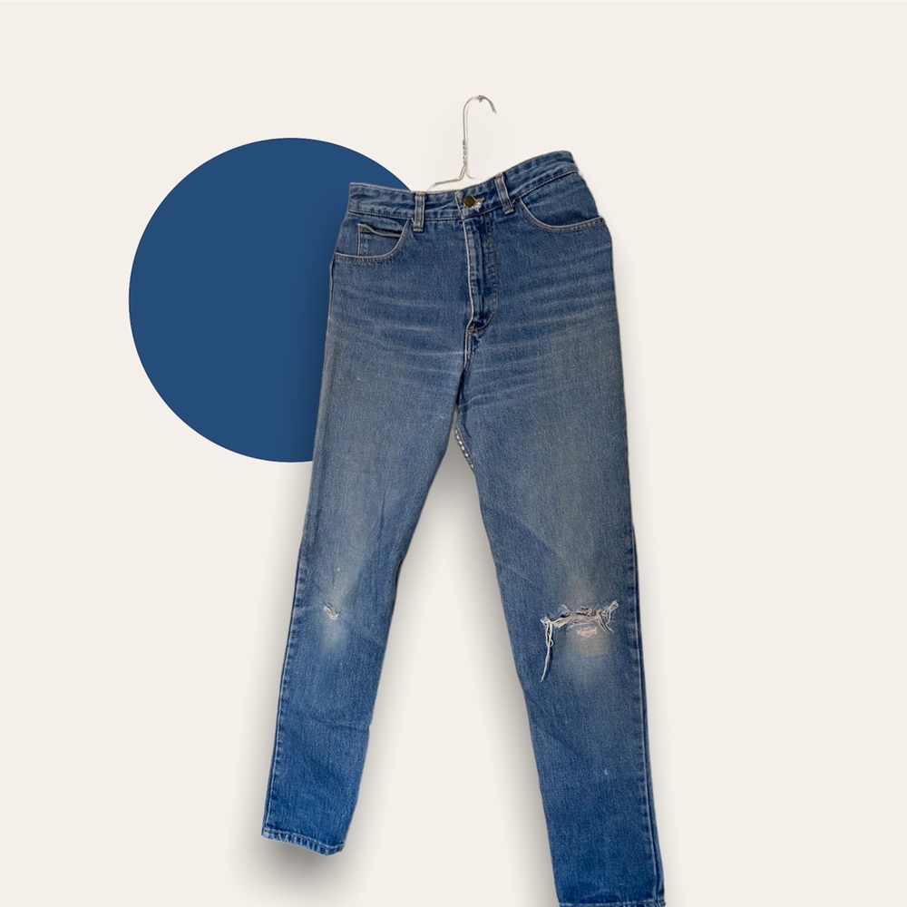 Guess high waisted mom jeans